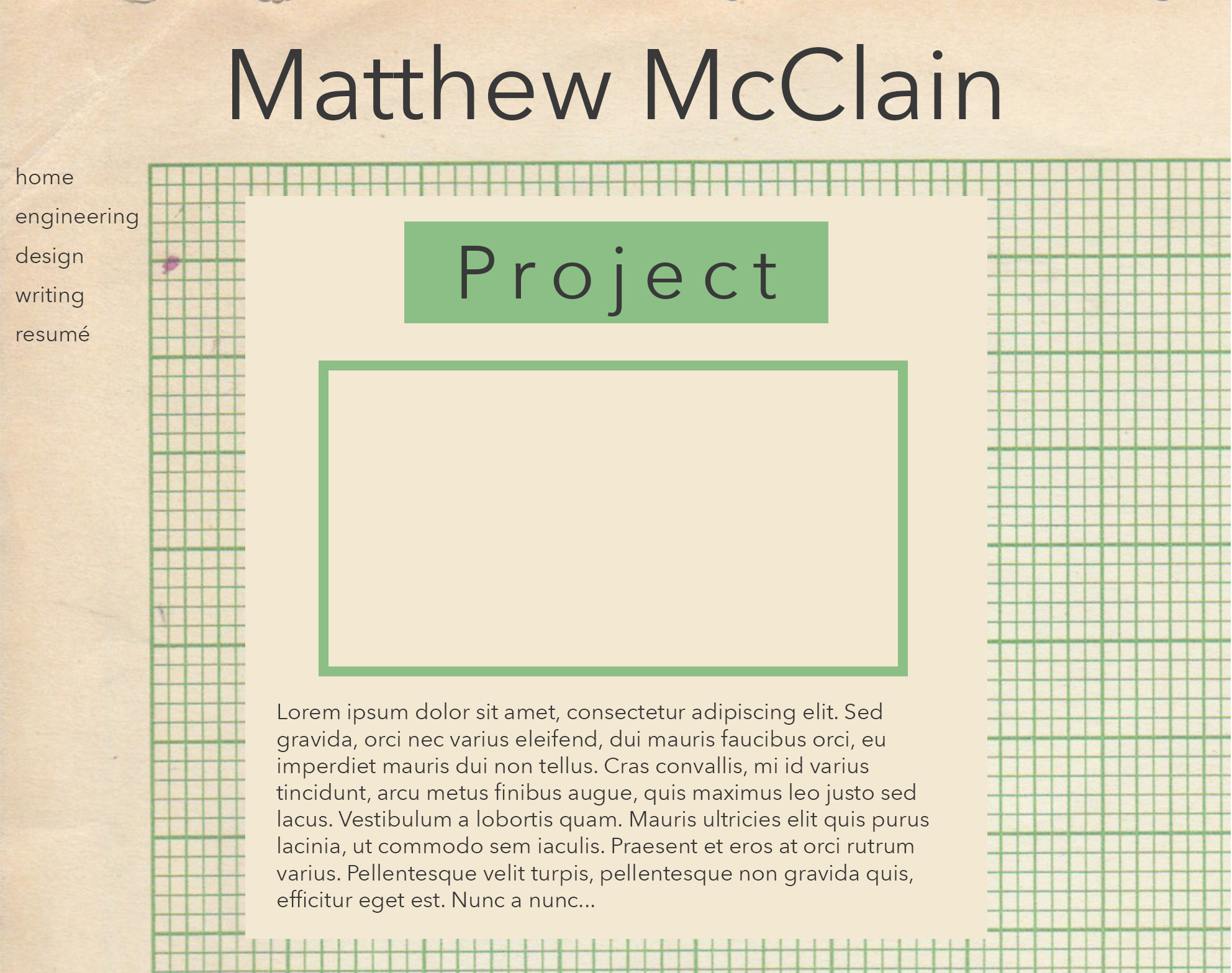 Final draft of project page